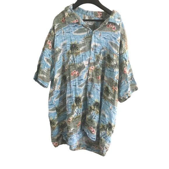 Ocean & Coast Men's XXL Short Sleeve Button Down Shirt - Picture 5 of 6